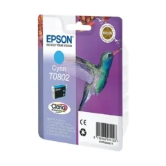 EPSON TINTA T0802 CIAN
