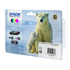 EPSON TINTA 26XL PACK 4 COLORES