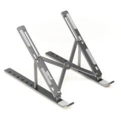 IGGUAL SOPORTE PORTATIL PLEGABLE ALUMINIO GRIS 17"