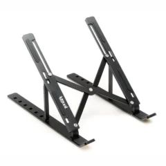 IGGUAL SOPORTE PORTATIL PLEGABLE ALUMINIO NEGRO 17"