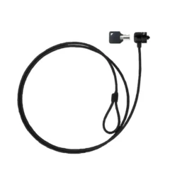 TOOQ CABLE DE SEGURIDAD CON LLAVE PORTATIL GRIS