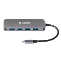 D-LINK DUB-2340 USB-C 4XUSB 3.0 HUB PD