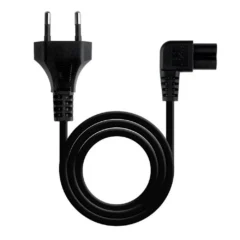 NANOCABLE CABLE ALIM. FORMA 8 ACODADO CEE7/C7 3 M
