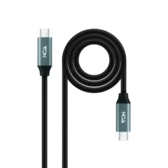 NANOCABLE CABLE USB 3.2 GEN2X2 100W 4K USB-C 1 M