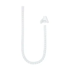 NANOCABLE ORGANIZADOR CABLES FLEX. 25MM 1 M BLANCO