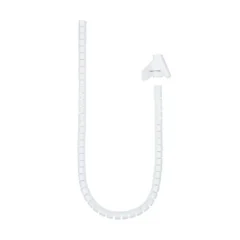 NANOCABLE ORGANIZADOR CABLES FLEX. 25MM 3 M BLANCO
