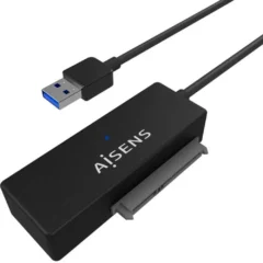 AISENS ADAPTADOR HDD 2.5"/3.5" ASE-35A01B USB 3.0 - SATA CON ALIMENTADOR