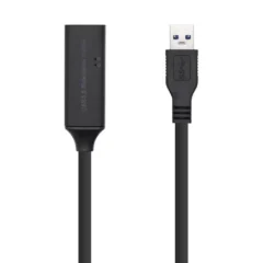 AISENS CABLE ALARGADOR USB 3.0 CON AMPLIFICADOR A105-0407 USB M - USB H 5M NEGRO