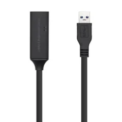 AISENS CABLE ALARGADOR USB 3.0 CON AMPLIFICADOR A105-0408 USB M - USB H 10M NEGRO