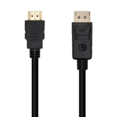 AISENS CABLE CONVERSOR A125-0460 DISPLAYPORT MACHO - HDMI MACHO 3M NEGRO