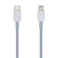 AISENS CABLE LIGHTNING A102-0441 LIGHTNING MACHO - USB TIPO-C MACHO 20CM BLANCO