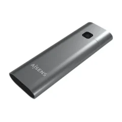 AISENS CAJA EXTERNA SSD M.2 NVME ASM2-021GR USB 3.1 GEN2 SIN TORNILLOS