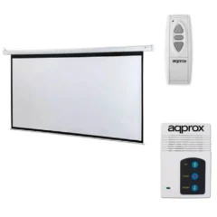 APPROX! PANTALLA DE PROYECCION ELECTRICA APPP106E 234 X 131CM