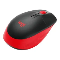 LOGITECH RATON INALAMBRICO M190 1000 DPI ROJO