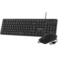 SUBBLIM TECLADO Y RATON BUSINESS SLIM CSSK01 NEGRO