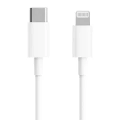 XIAOMI CABLE USB 2.0 TIPO-C LIGHTNING BHR4421GL USB TIPO-C MACHO - LIGHTNING MACHO 1M BLANCO
