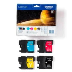 Brother Tinta Inkjet LC1100 Pack 4 Colores