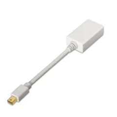 AISENS CABLE CONVERSOR A125-0138 MINI DISPLAYPORT MACHO - HDMI HEMBRA 15CM BLANCO