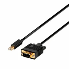 AISENS CABLE CONVERSOR A125-0362 MINI DP MACHO - VGA MACHO 2M NEGRO