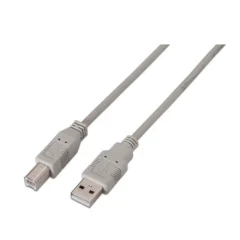 AISENS CABLE USB 2.0 IMPRESORA A101-0003 USB MACHO - USB MACHO 3M BEIGE