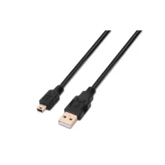 AISENS CABLE USB 2.0 A101-0026 USB MACHO - USB MINI MACHO 3M NEGRO