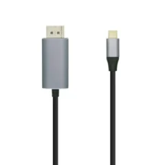 AISENS CABLE DISPLAYPORT A109-0395 USB TIPO-C M - DP M 1.8M NEGRO