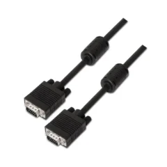 AISENS CABLE SVGA A113-0074 HDB15 MACHO - HDB15 MACHO 10M NEGRO