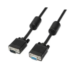 AISENS CABLE SVGA A113-0079 VGA MACHO - VGA HEMBRA 3M NEGRO