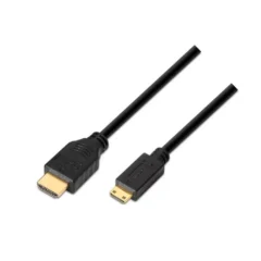 AISENS CABLE HDMI A119-0115 HDMI MACHO - MINI HDMI MACHO 3M NEGRO