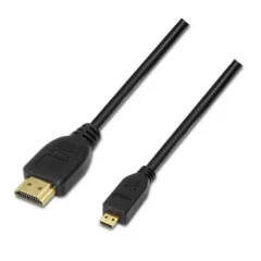AISENS CABLE MICRO HDMI A119-0116 HDMI MACHO - MICRO HDMI MACHO 0.8M NEGRO