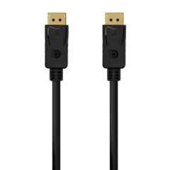 AISENS CABLE DISPLAYPORT 1.2 4K A124-0548 DP M - DP M 50CM NEGRO