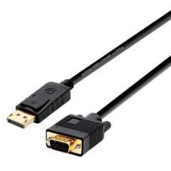 AISENS CABLE CONVERSOR A125-0365 DISPLAYPORT MACHO - VGA MACHO 2M NEGRO