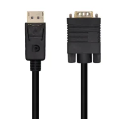AISENS CABLE CONVERSOR A125-0462 DISPLAYPORT MACHO - VGA MACHO 3M NEGRO