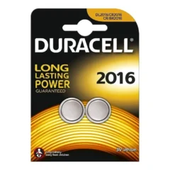 DURACELL PACK DE 2 PILAS DE BOTON DL2016B2 3V