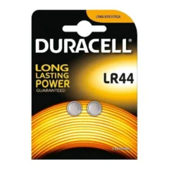 DURACELL PACK DE 2 PILAS DE BOTON LR44 1.5V ALCALINAS