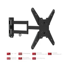 FONESTAR SOPORTE DE PARED ORIENTABLE INCLINABLE STV-683N PARA TV DE 23-55" HASTA 35KG