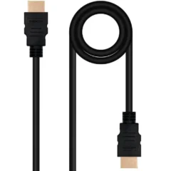 NANOCABLE CABLE HDMI 2.0 4K 10.15.3801 HDMI MACHO - HDMI MACHO 1M NEGRO