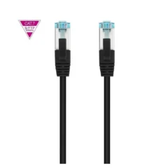 NANOCABLE CABLE DE RED RJ45 SFTP 10.20.1700-BK CAT.7 50CM NEGRO