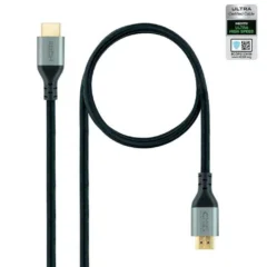 NANOCABLE CABLE HDMI 2.1 8K 10.15.8103 HDMI MACHO - HDMI MACHO 3M CERTIFICADO NEGRO
