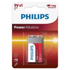 PHILIPS PILA ALCALINA 6LR61P1B/10 9V
