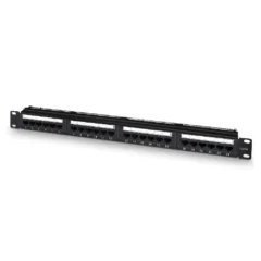 AISENS PATCH PANEL A141-0509 24 PUERTOS CAT.6 ALTURA 1U GESTION DE CABLES