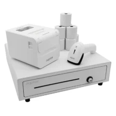APPROX! PACK APPPOSPACK4180WH V2 CAJON PORTAMONEDAS + IMPRESORA + LECTOR DE CODIGOS + ROLLOS TERMICOS
