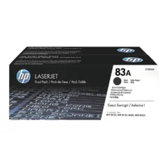 HP TONER Nº 83A MULTIPACK 2X NEGRO