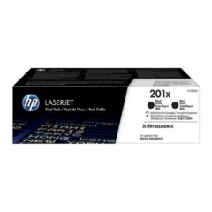HP TONER Nº 201X XL ALTA CAPACIDAD MULTIPACK 2X NEGRO