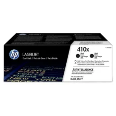 HP TONER Nº 410X XL ALTA CAPACIDAD MULTIPACK 2X NEGRO