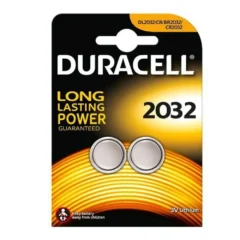DURACELL PACK DE 2 PILAS DE BOTON DL2032 3V