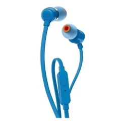JBL AURICULARES INTRAUDITIVOS TUNE 110 CON MICROFONO JACK 3.5 AZULES