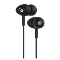 SUNSTECH AURICULARES INTRAUDITIVOS POPS CON MICROFONO JACK 3.5 NEGROS