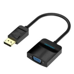 VENTION CABLE CONVERSOR HBFBB DISPLAYPORT MACHO - VGA HEMBRA 15CM NEGRO