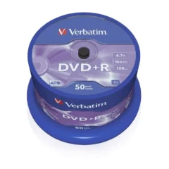 VERBATIM DVD+R ADVANCED AZO 16X TARRINA-50UDS